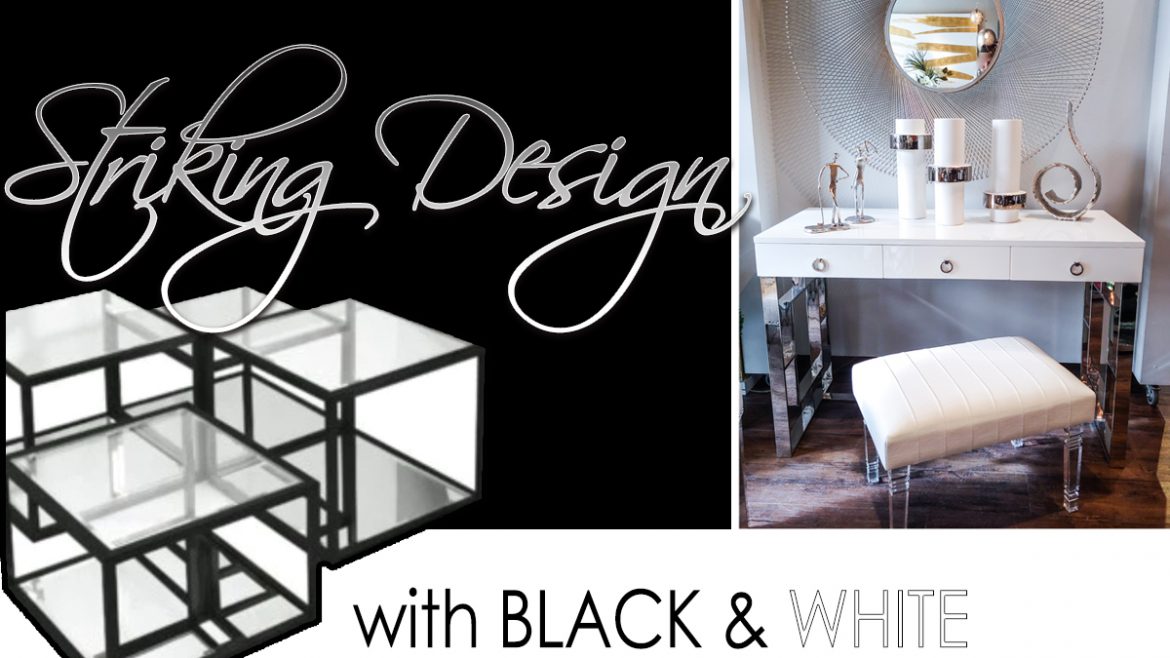 Striking Design with Black and White