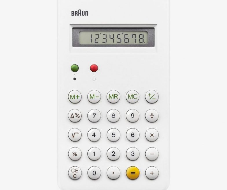 Braun Pocket Calculator