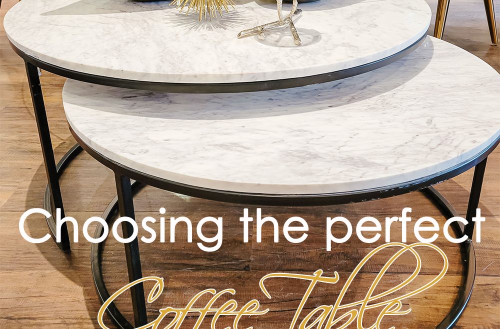 Choosing the perfect coffee table