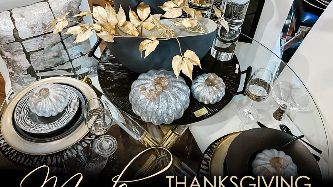 Modern Thanksgiving Tablescapes