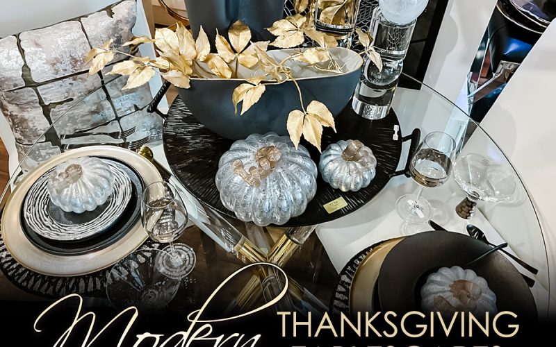 Modern Thanksgiving Tablescapes